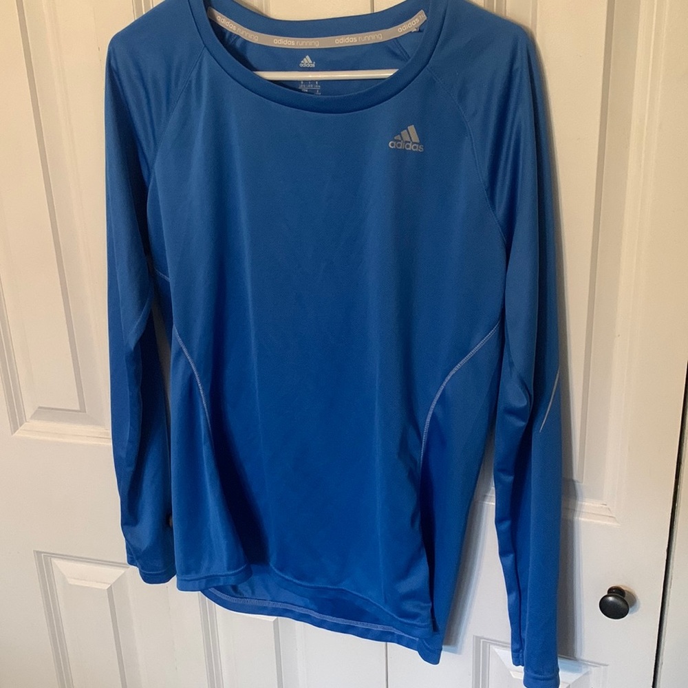 Adidas Running Climalite Long sleeve shirt Blue Size L